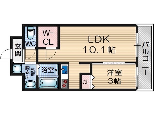 Step up Courtの物件間取画像